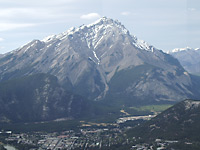 Cascade Mountain and Banff