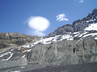 lateral moraine