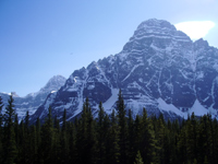 Large mountain watching over us