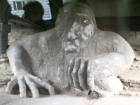 Creature under the overpass