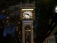 Gastown steam powered clock