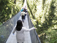 Patti crosses bridge