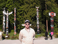 Mike by Totem Poles