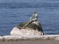 Mermaid statue